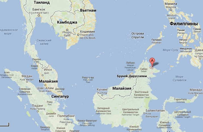 Где остров калимантан. Остров Калимантан на карте. Индонезия остров Калимантан на карте. Борнео Малайзия на карте.