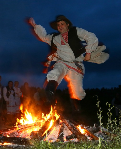 Белорусский праздник Купала - вроде нашего Лиго