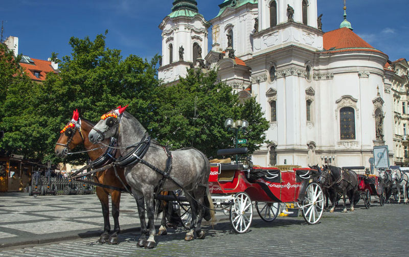Horse-drawn Carriages Are Nowadays Only a Tourist Attraction