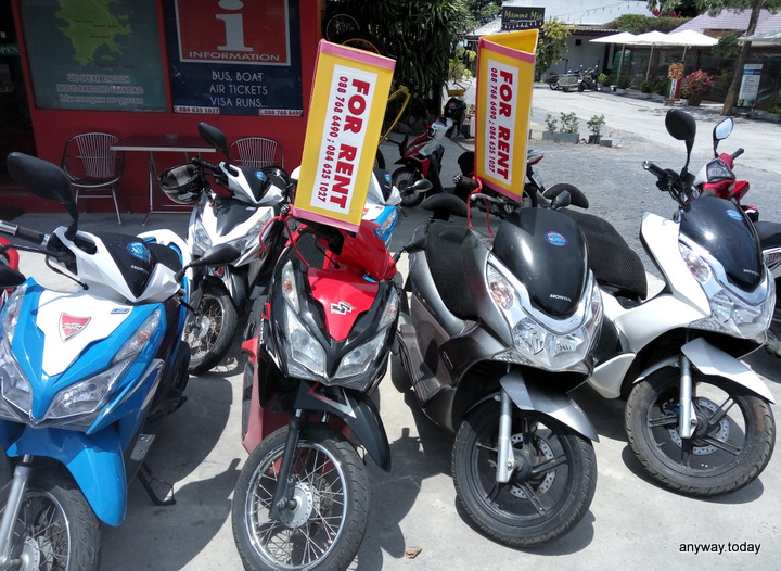 Аренда байка на Пхукете (Rent motorbike on Phuket)