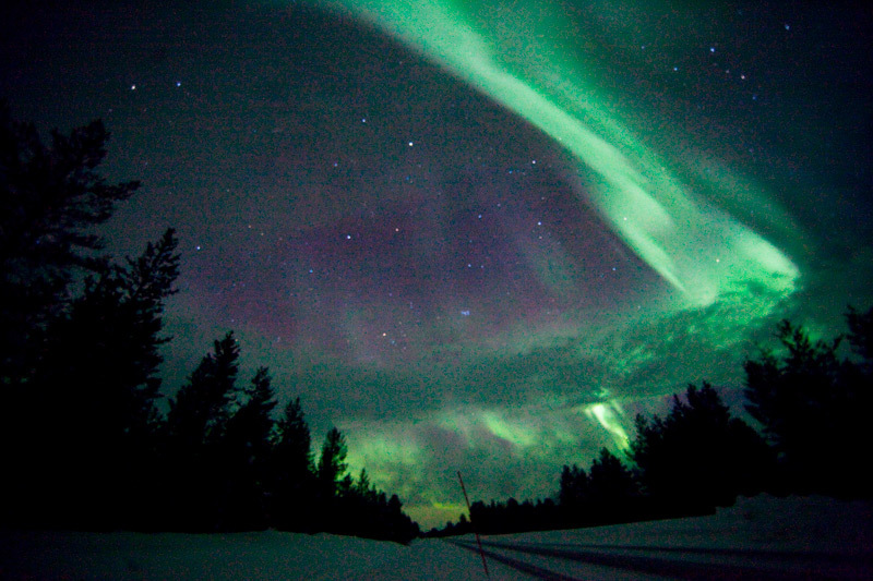 Finnish northern lights