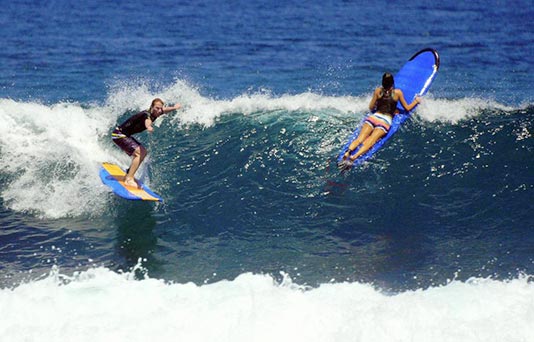 сёрфинг на Бали летом