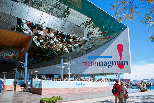 Торговый центр в Барселоне Maremagnum