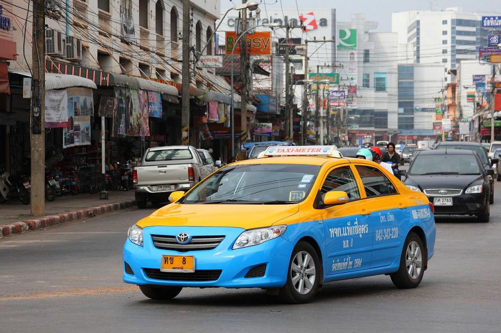 Такси в Таиланде