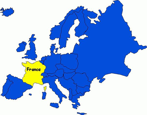 где на карте франция