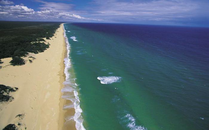 Самый длинный пляж (45 км)