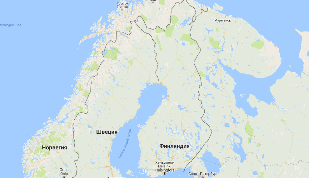 Где находится Финляндия?