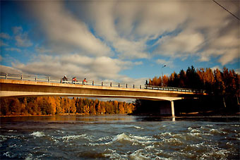 As one of the largest rivers in Southern Finland, Kymi river in Kotka is a major source of hydroelectricity.