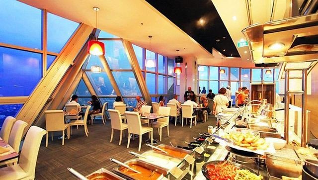Bangkok Baiyoke Sky Hotel Restaurant Buffet