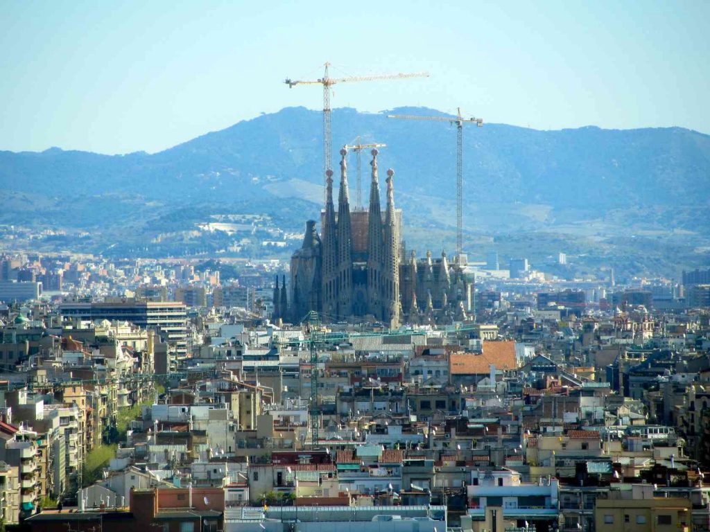 Барселона Церкви Испания Интересные Места Собор