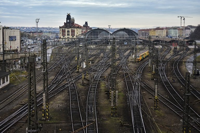 Центральный железнодорожный вокзал Праги
