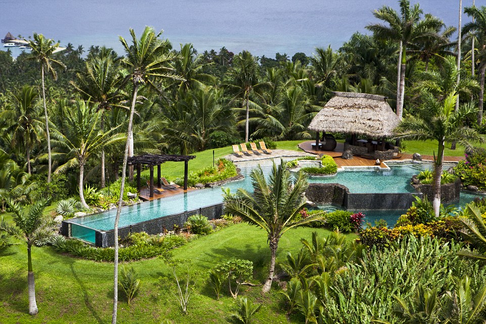 A stay at the Hilltop Villa at Laucala Island Resort in Fiji will have you balking at the bill in the morning