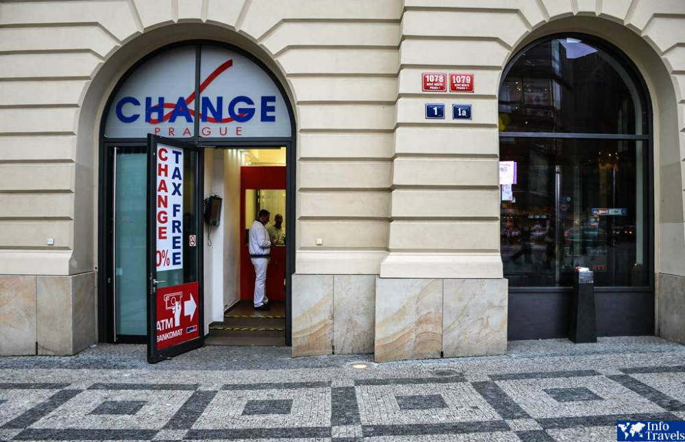 Обменники в Праге