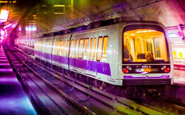 Работа метро в Милане - Сиреневая линия