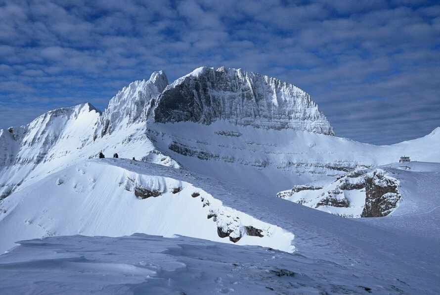 Фото: гора Олимп зимой