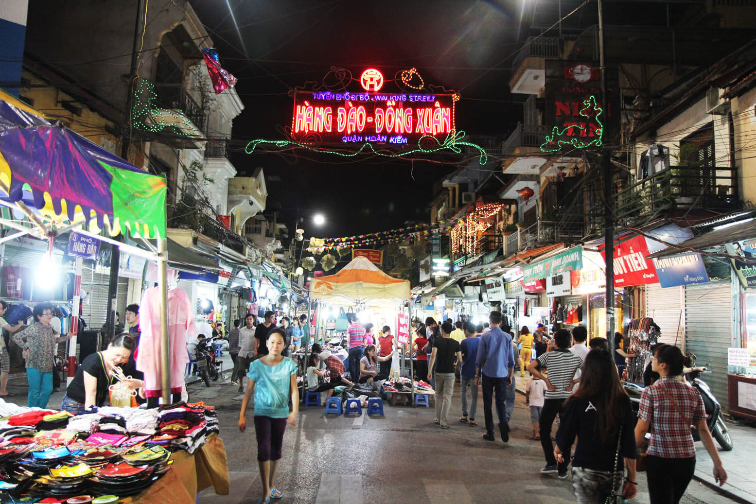 Ночной рынок, Ханой