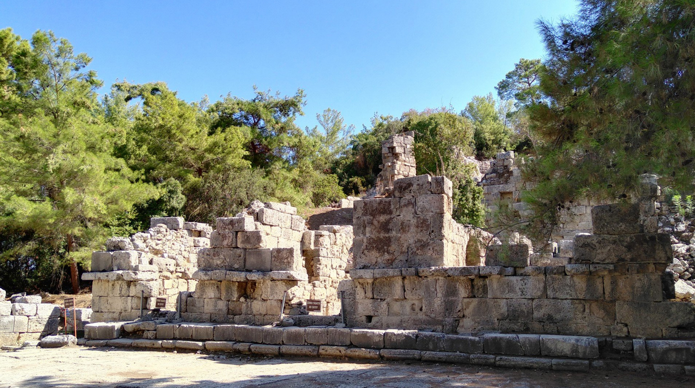 Развалины старого города Фазелис