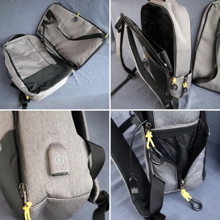 Рюкзак для ручной клади и путешествий Danny детали