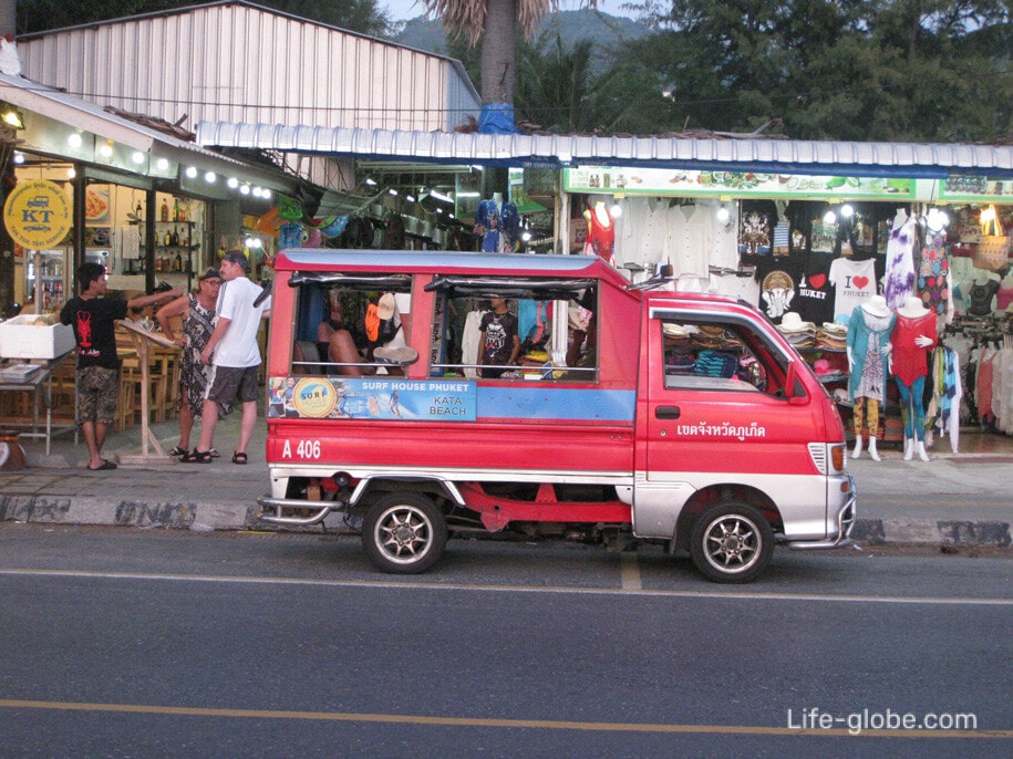 Taxi (tuk-tuk) in Phuket