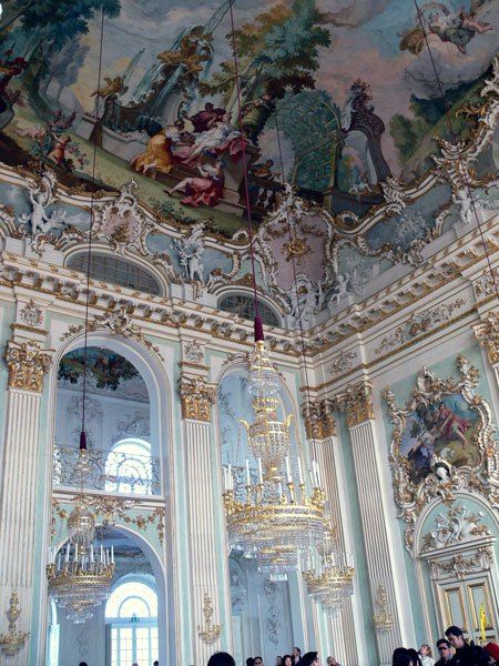 Парадный зал Дворца Нимфенбург