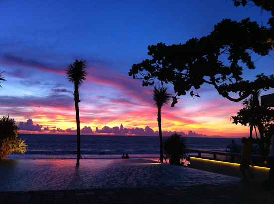 Spectacular views at Ku De Ta, a Bali institution