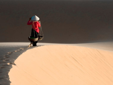 Белые дюны в Муйне, Вьетнам