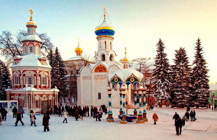 Зимнее посещение Сергиевой Лавры