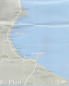 остров самуи карта пляжа Мае  Нам