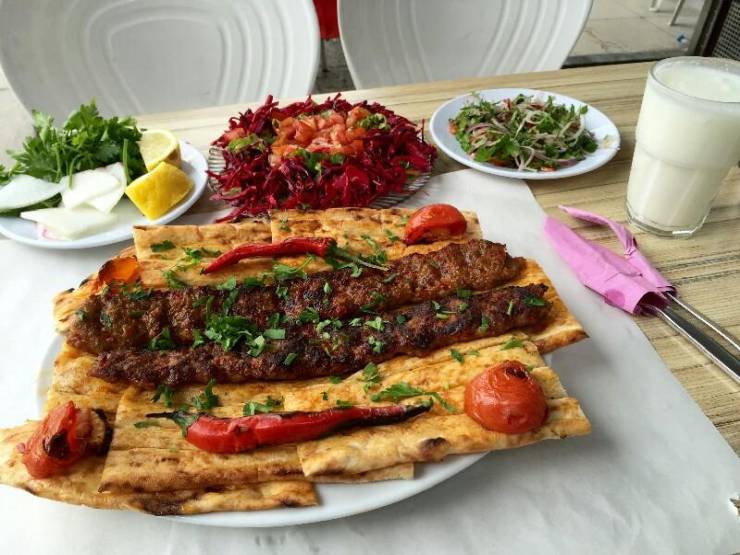 Традиционный турецкий кебаб