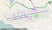 Карта аэропорта Даболим