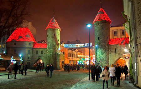 Вечерний Таллин, Эстония
