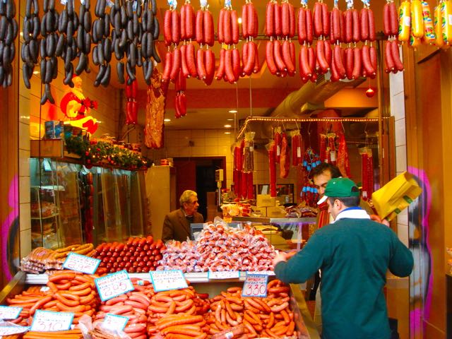 Loukaniko shop, Athens