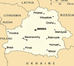 Belarusian map