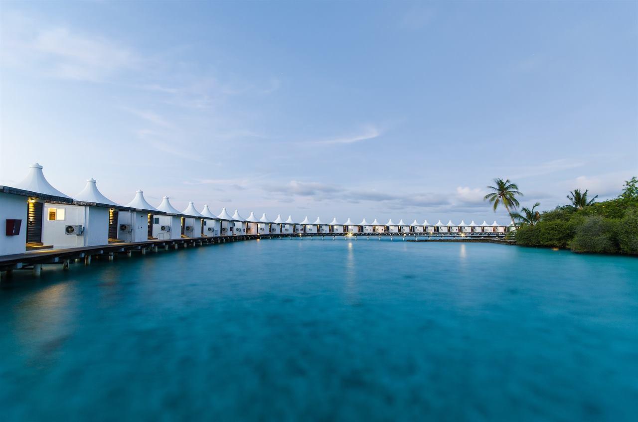 Летние домики-бунгало Мальдивы