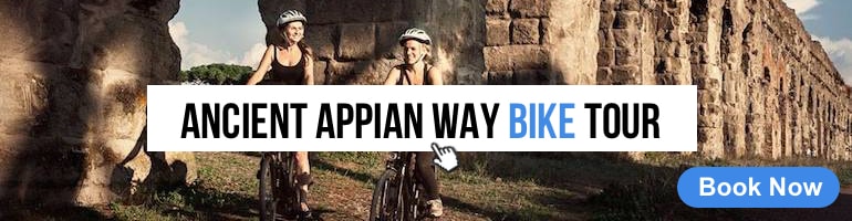 Bike ride along ancient appian way