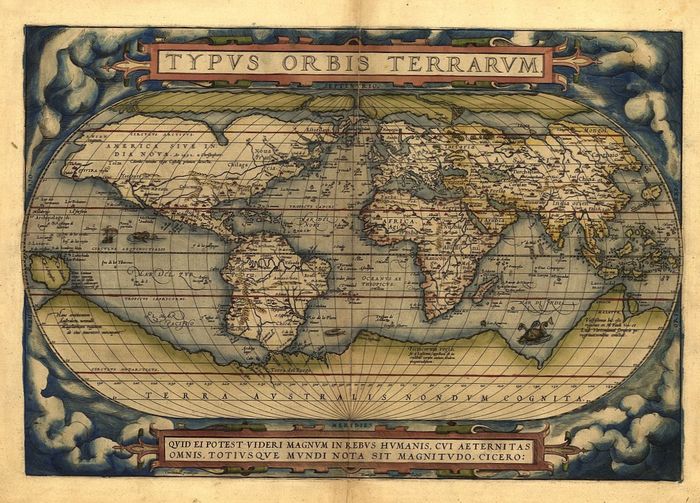 Ортелиева карта мира (1570)