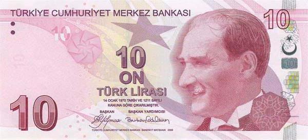 турецкие деньги фото